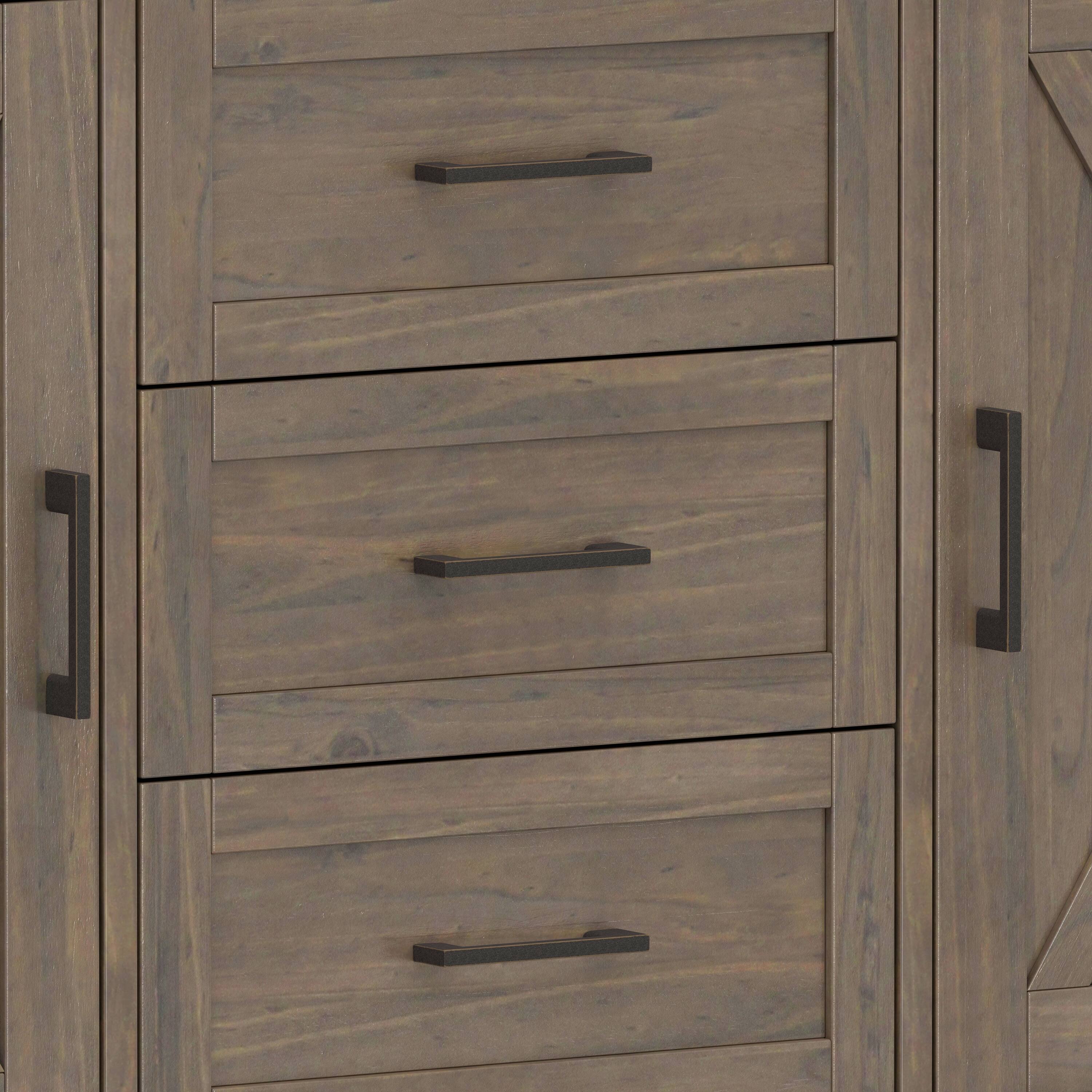 Alt View 8. Simpli Home - Ela SOLID WOOD Sideboard  in Smoky Brown - Smoky Brown.