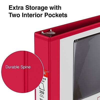 Extra Storage with Two Interior Pockets

Durable Spine

350 Sheet Capacity

View