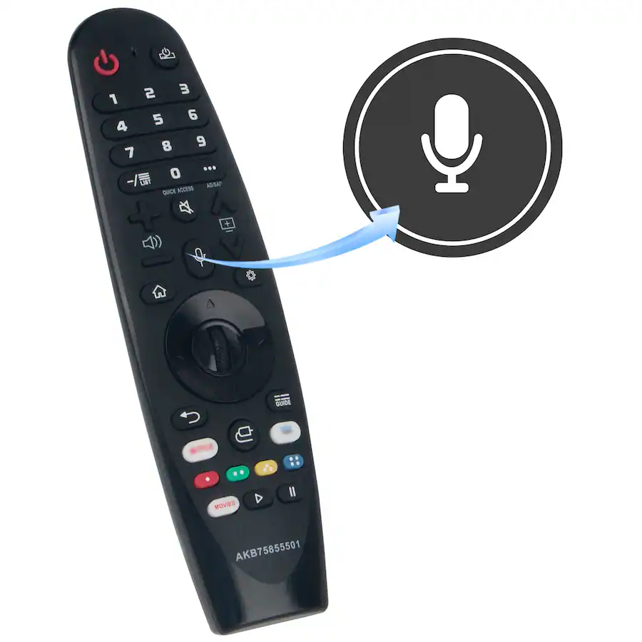 Gc Remote VINABTY Replaced Voice Magic Remote AKB75855501 Fits for LG OLED QNED ...