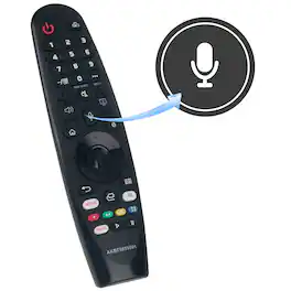 VINABTY - Replaced Voice Magic Remote AKB75855501 Fits for LG OLED QNED NanoCell Webos TV AN-MR20GA MR21/22 /23 /24 GA GN GC - Black