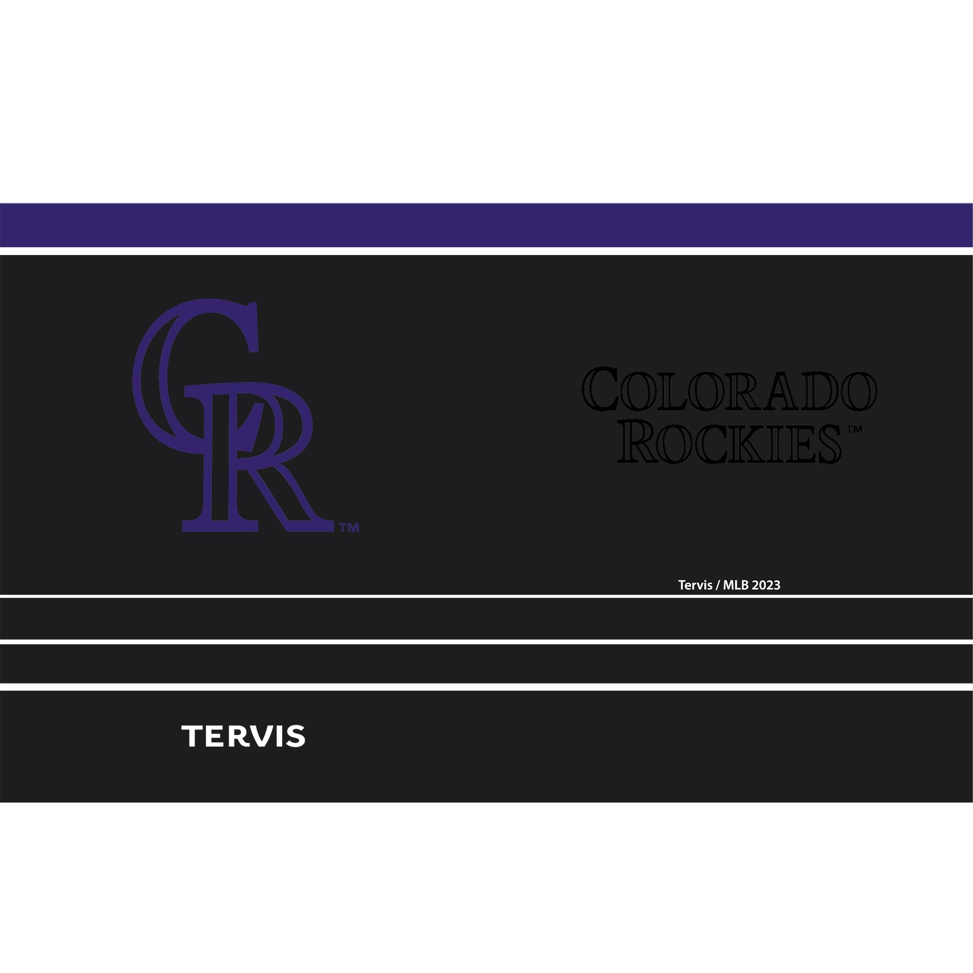 CR  
COLORADO ROCKIES™  
Tervis / MLB 2023  

TERVIS
