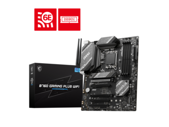 MSI B760 GAMING PLUS WIFI LGA 1700 DDR5 ATX SATA 6Gbps, Wi Fi 6E MSI B760 GAMING PLUS WIFI LGA 1700 DDR5 ATX SATA 6Gbps, Wi Fi 6E