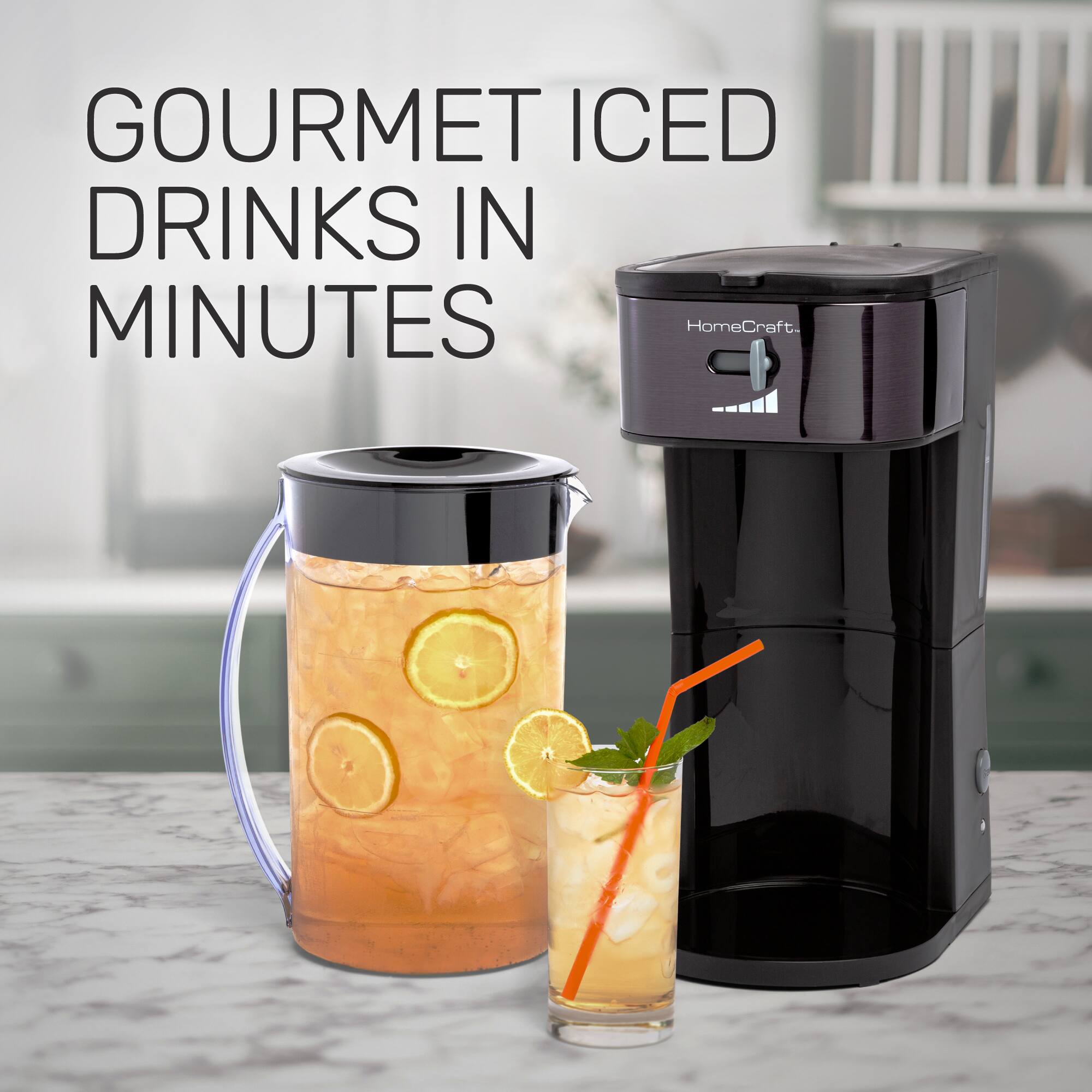 GOURMET ICED DRINKS IN MINUTES  
HomeCraft