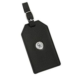 Jardine - Colorado Rockies Leather Luggage Tag - Black
