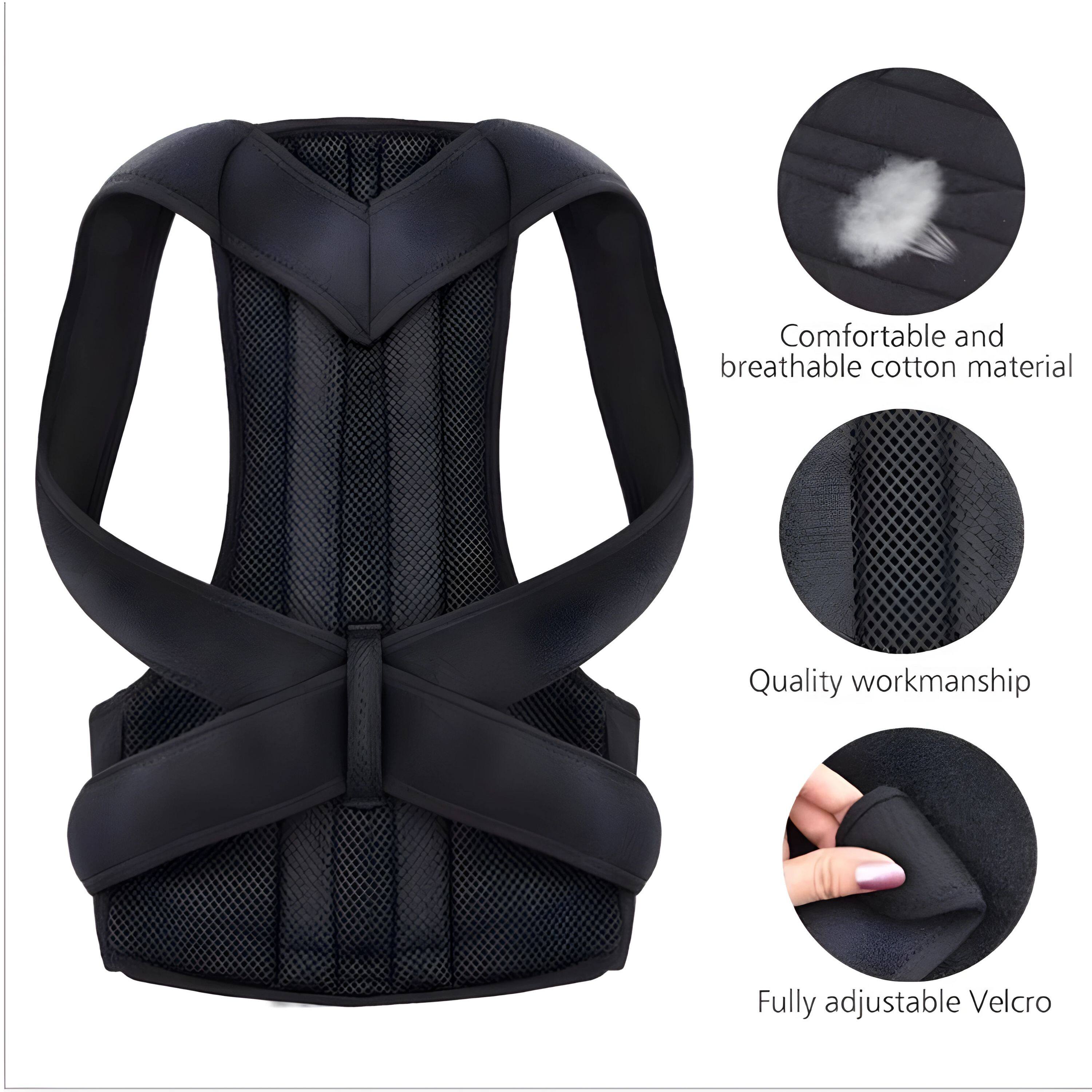 Comfortable and breathable cotton material  
Quality workmanship  
Fully adjustable Velcro