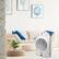 Angle. Optimus - Optimus Portable Oscillating Fan Heater with Thermostat - White.