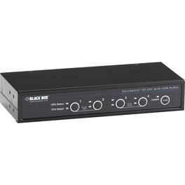 Black Box Network Services - ServSwitch DT DVI with Bidirectional Audio, 4-Port