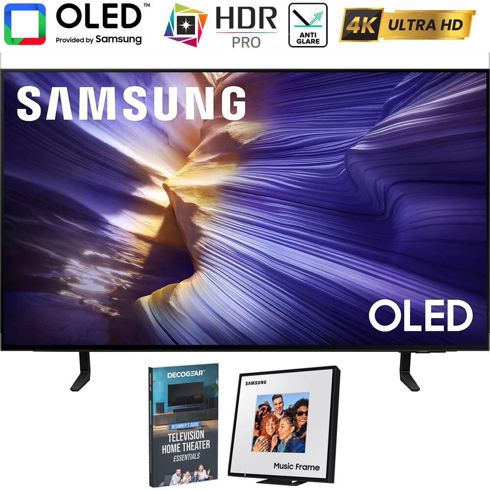 - OLED™ Provided by Samsung
- HDR PRO
- 4K ULTRA HD
- ANTI GLARE
- SAMSUNG
- OLED
- DECOGEAR
- BEGINNER'S GUIDE TO TELEVISION HOME THEATER ESSENTIALS
- Music Frame