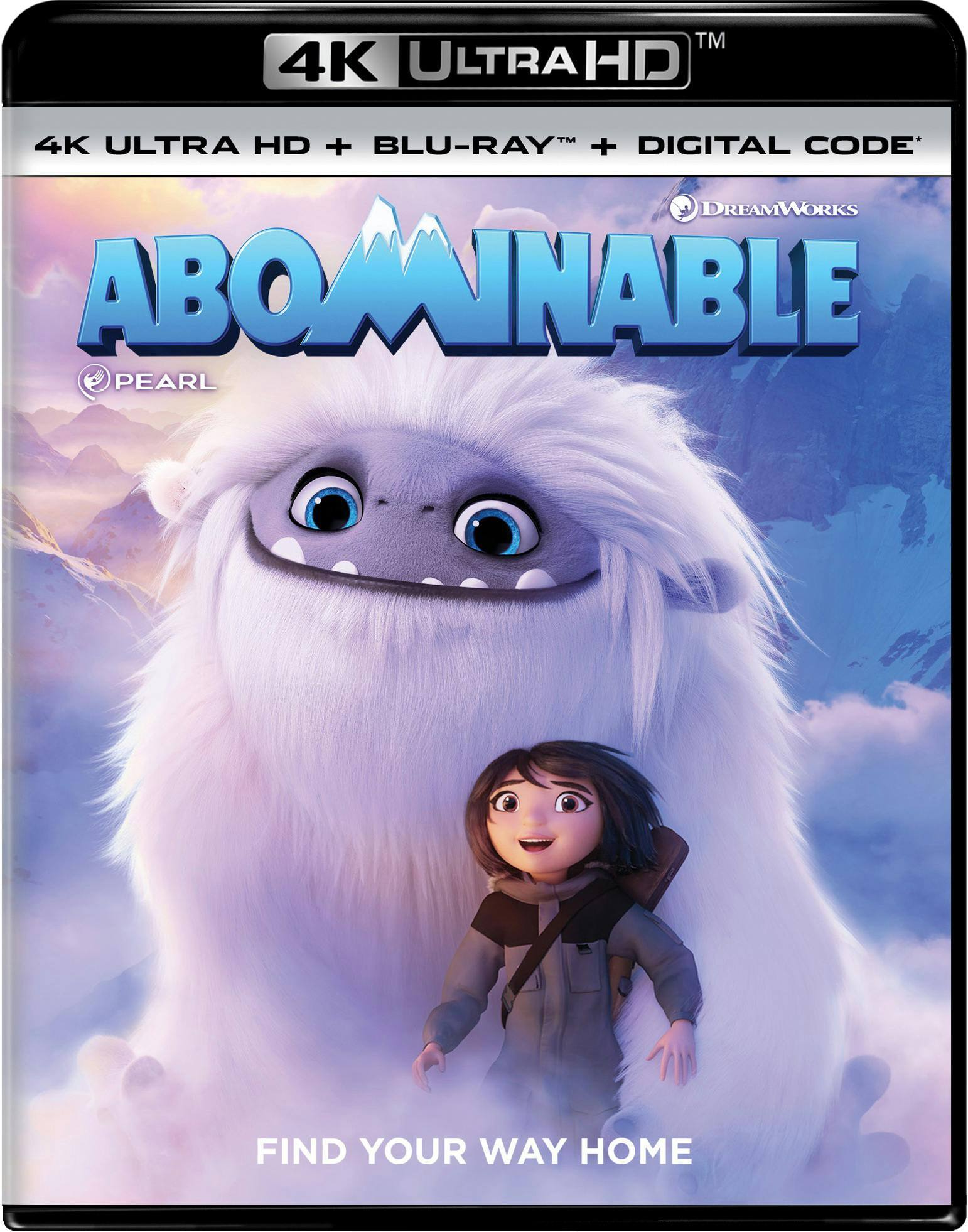 Front. Abominable (4K Ultra HD + Blu-ray + Digital Download) [UHD].