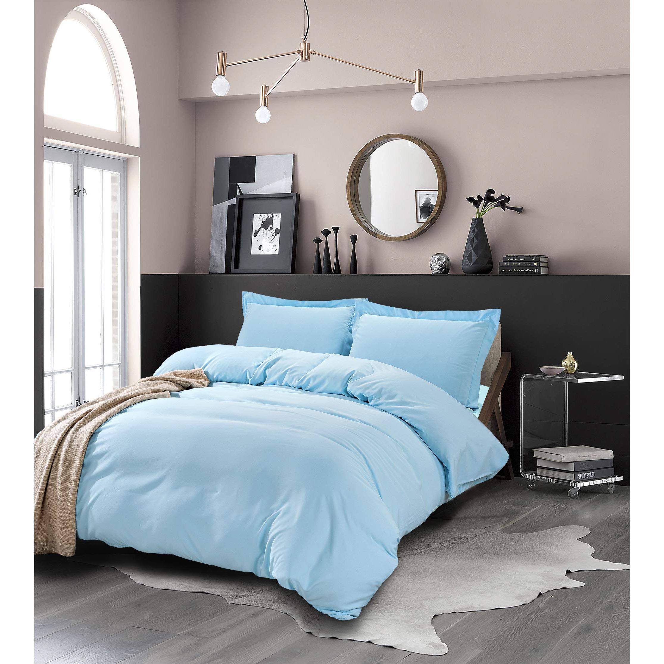 Aqua-KING/CAL-KING DUVET SET