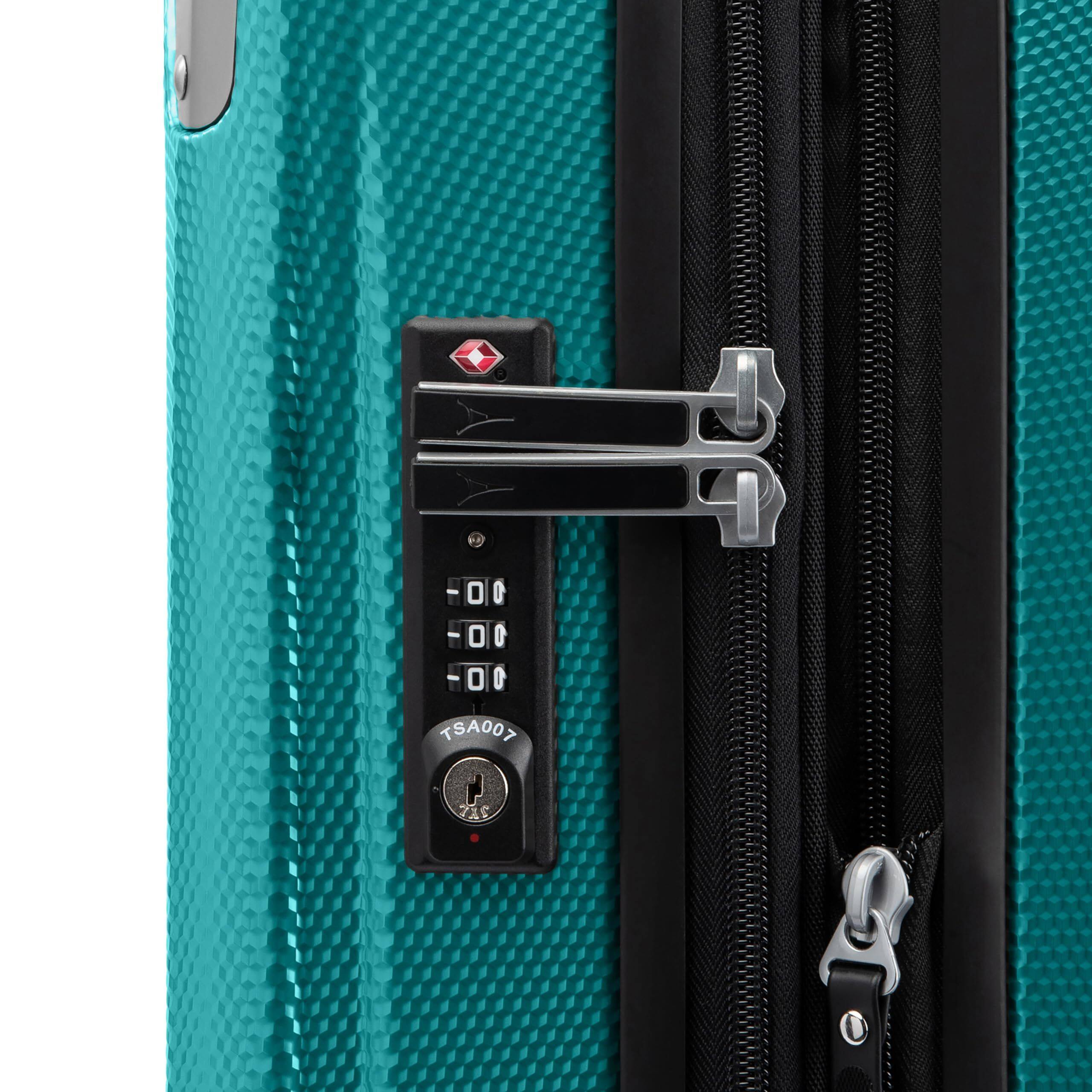 Alt View 2. Travelpro - Travelpro Pathways 3 Hardside Expandable Luggage, 8 Spinner Wheels - Kayak Teal.