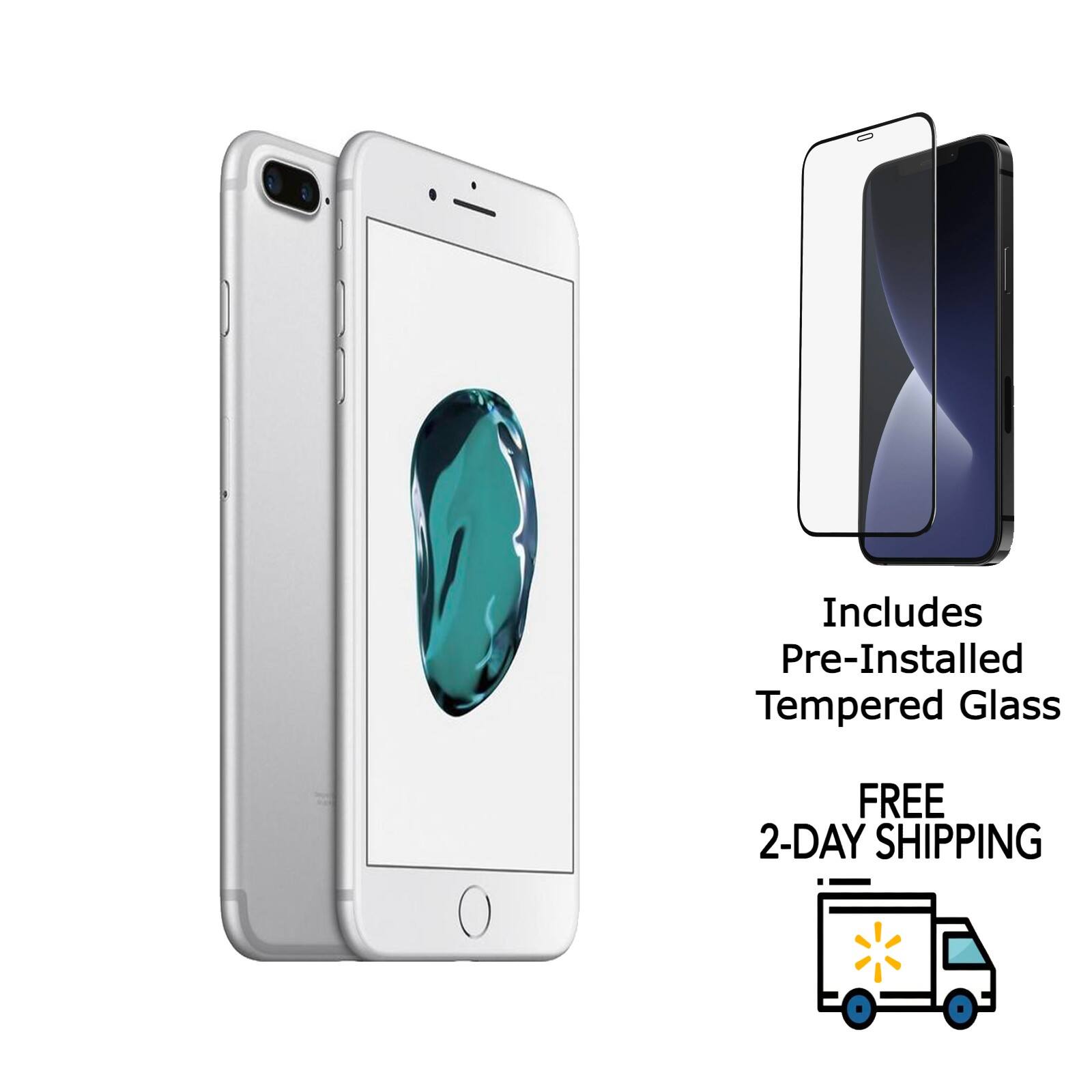 Includes Pre-Installed Tempered Glass  
FREE 2-DAY SHIPPING