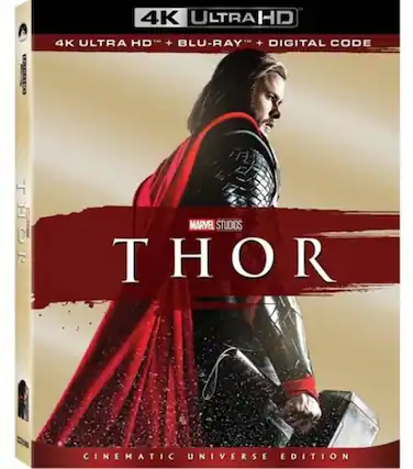 Front. Thor - 4K Blu-Ray.