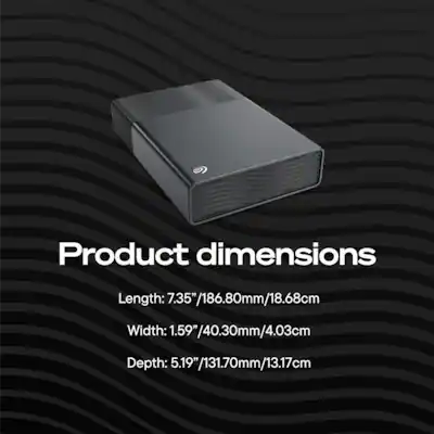 Seagate Seagate One Touch Desktop HDD 8 TB Space Gray STNB8000400 Seagate Seagate One Touch Desktop HDD 8 TB Space Gray STNB8000400