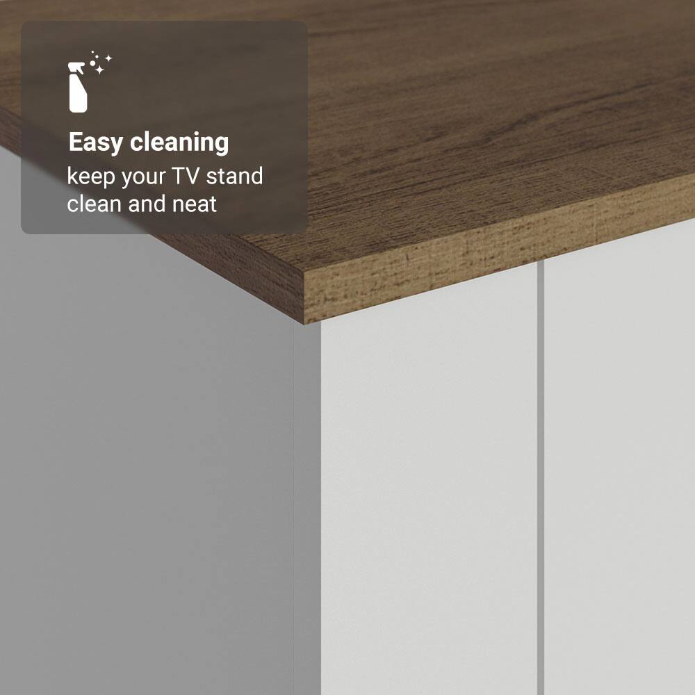 Easy cleaning  
keep your TV stand clean and neat