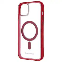 Cellhelmet - Magnitude MagSafe Case for Apple iPhone 14 Plus - Clear/ - Red