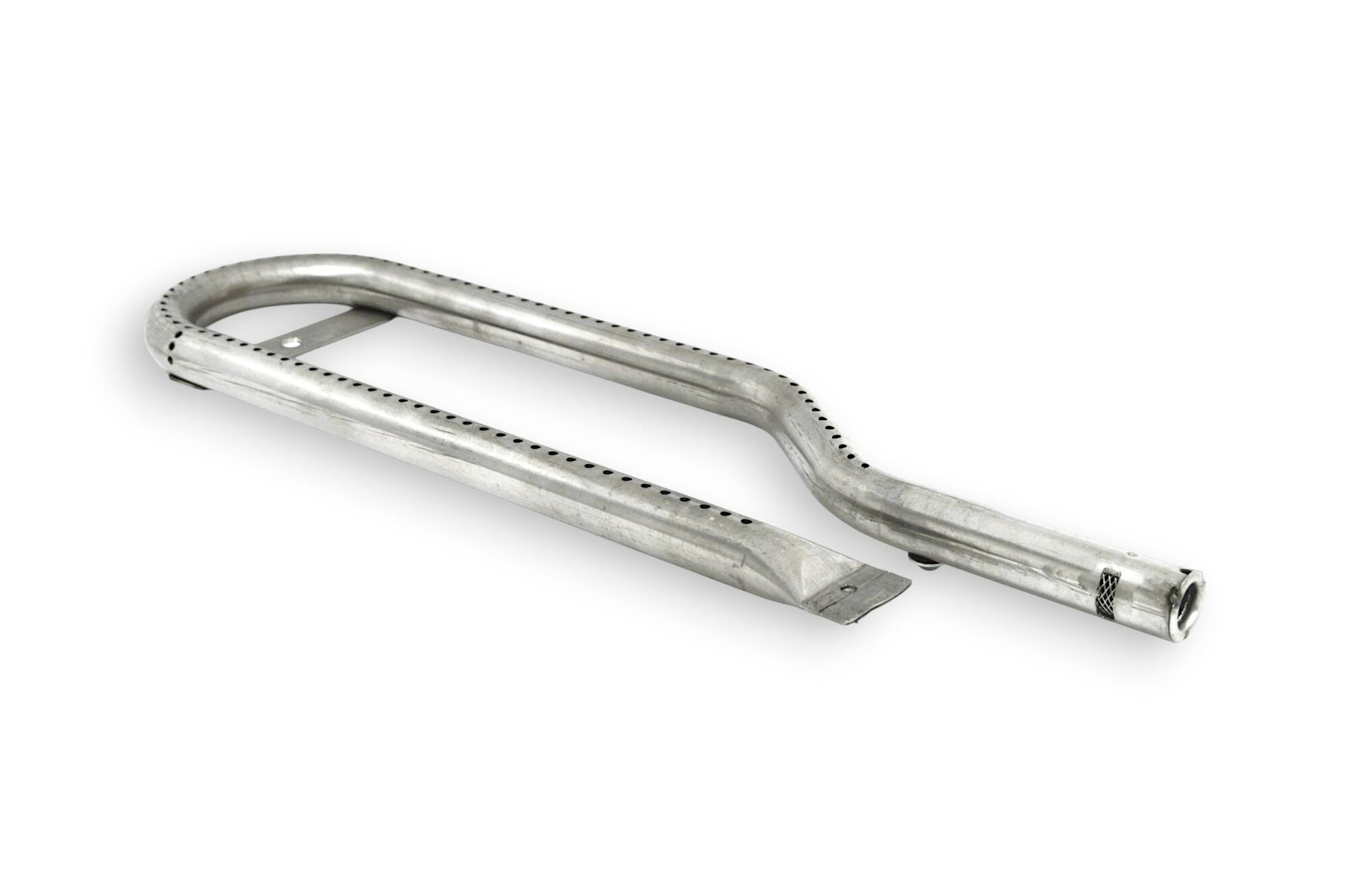 Alt View 4. Music City Metals - Music City Metals - MCM171L1711L burner, pipe, ss, 15.875 x 4.375 pipe burners, curved.