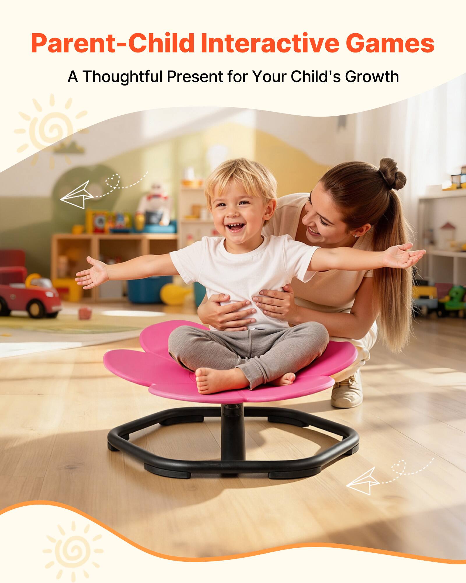 Parent-Child Interactive Games  
A Thoughtful Present for Your Child's Growth