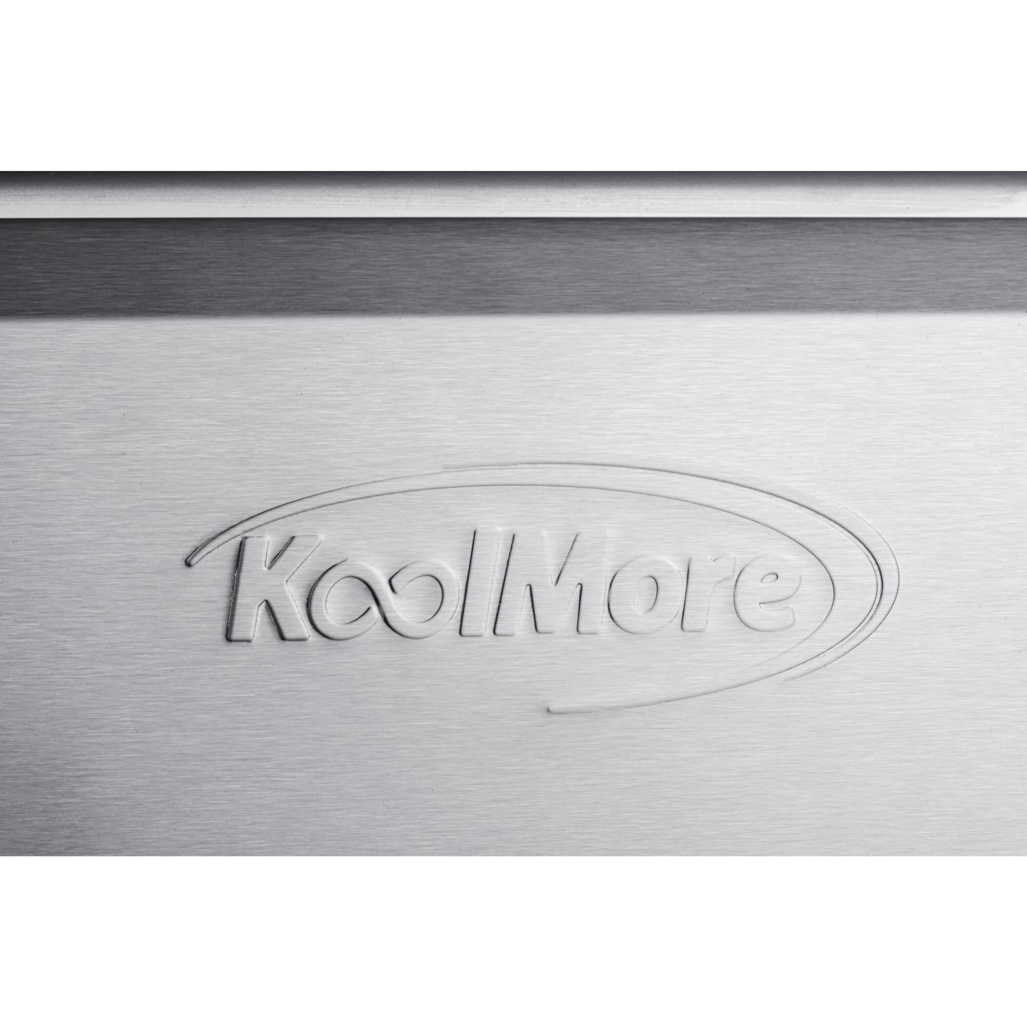 Alt View 4. Koolmore - 32 in. Stainless-Steel Outdoor Kitchen Cabinet with Three Drawers (KM-OKS-CAB3) - Stainless Steel.