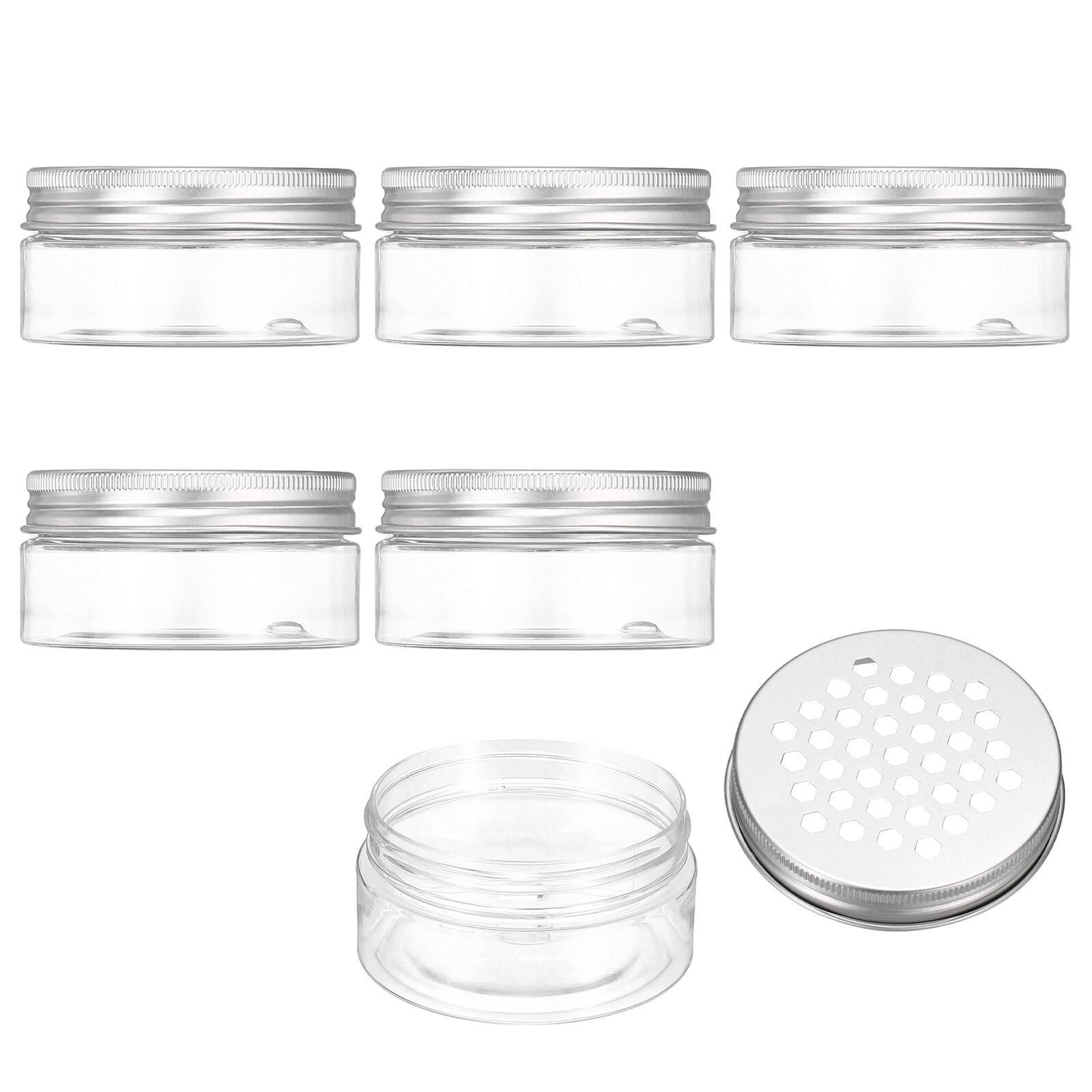 Unique Bargains - Premium Empty Scent Beads Container, Refillable Spice Tin Hollow Lid, 6pcs 2.7oz - For Aromatherapy, Scent, Storage - Clear price history on PriceWatchPro