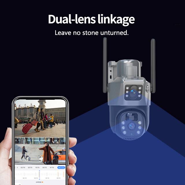 Dual-lens linkage  
Leave no stone unturned.