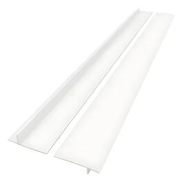 Kitcheniva - Silicone Gap Sealing Strip for Kitchen Stove 2 Pcs - Semi-Transparent