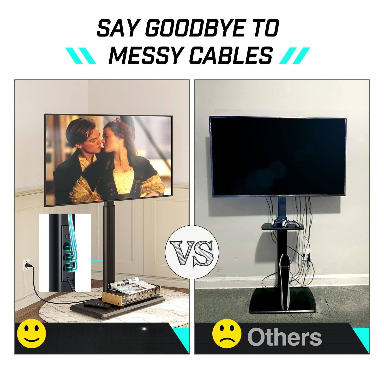 SAY GOODBYE TO MESSY CABLES

VS

Others