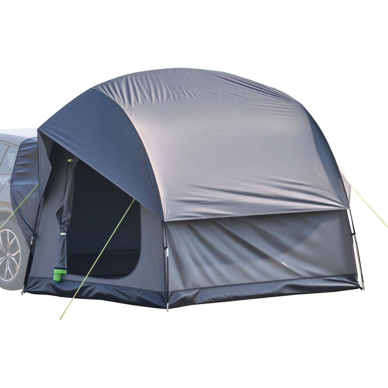 VEVOR - SUV Tent for Camping, 8FT L x 8FT W, Waterproof PU2000mm Spacious Double Layer Design for 5-8 Person - Gray