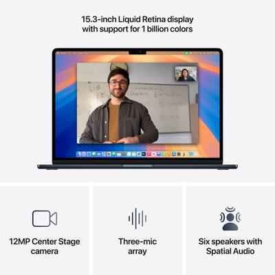 Apple MacBook Air 15 inch Laptop Apple M4 chip Built for