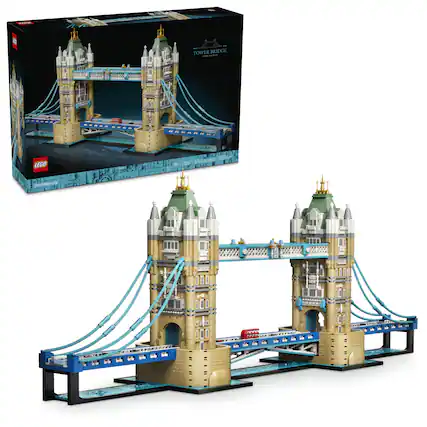 TOWER BRIDGE - LEGO 33S pieces on 18 21067 Architecture
