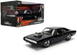 Jada Toys - Fast & Furious 7 - 1:24 Dom's Dodge Charger Die-Cast Car - COLLECTIBLES - Multicolor