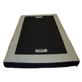 Dakota 283 - G3 Washable Portable Padded Kennel Crate Bed for Dogs/Pets, Medium - Black/Gray