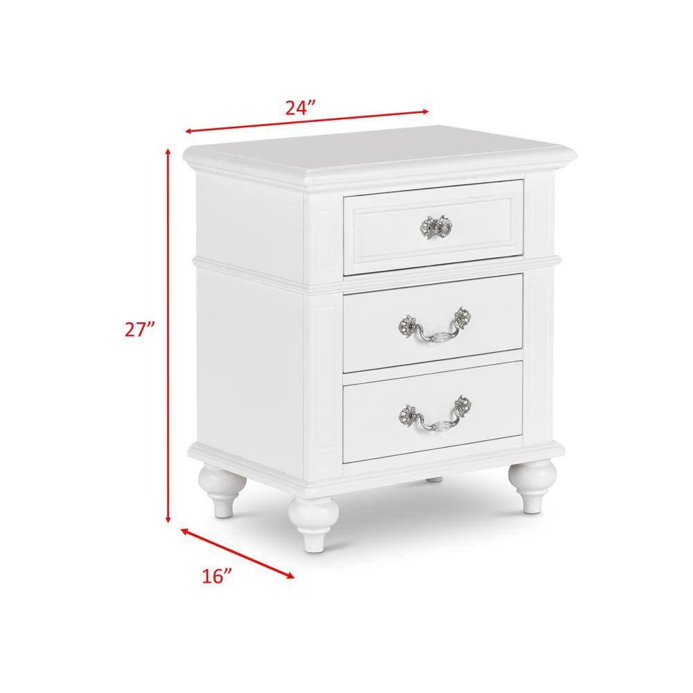 Picket House Furnishings - Annie Nightstand - White price history on PriceWatchPro