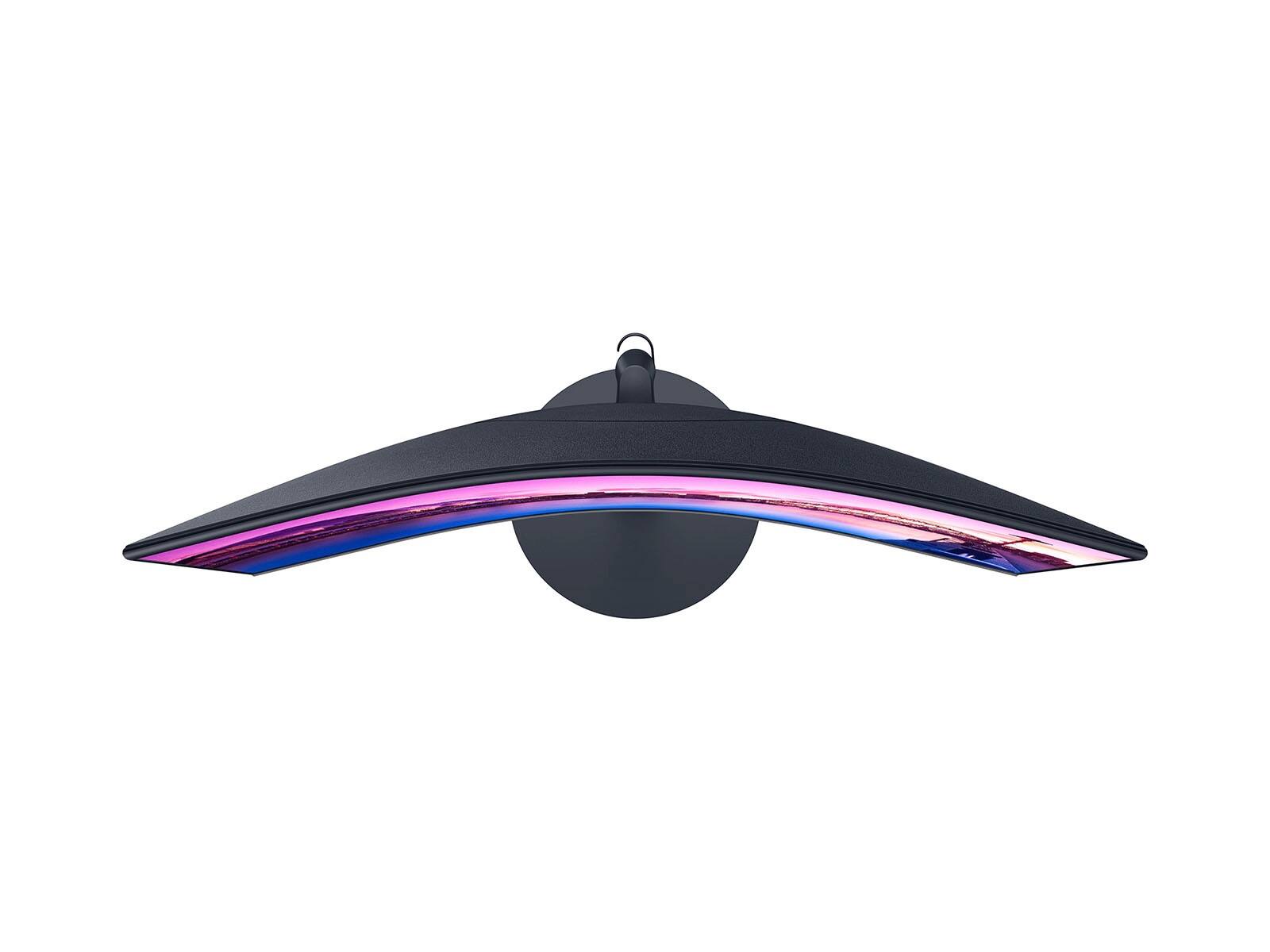 Back. Samsung - Samsung S39C 32" FHD 75Hz Curved Monitor (HDMI) - Black.