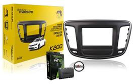 ADS Maestro KIT-C200 Dash Kit and T Harness for Select for select Chrysler 200 vehicles + ADS-MRR2 Interface Mod - Black