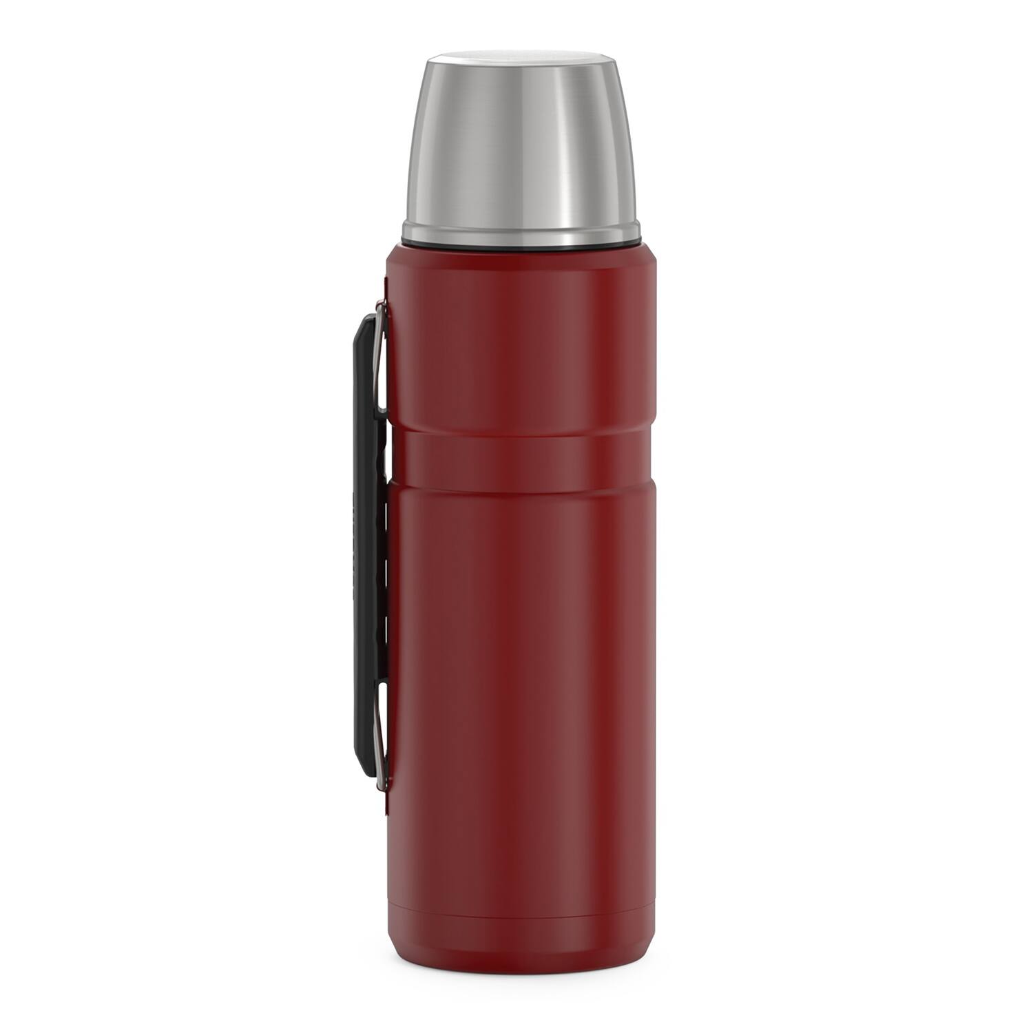 Alt View 8. Thermos - Stainless King Vacuum Insulated Stainless Steel Beverage Bottle 1.2 L - Red.