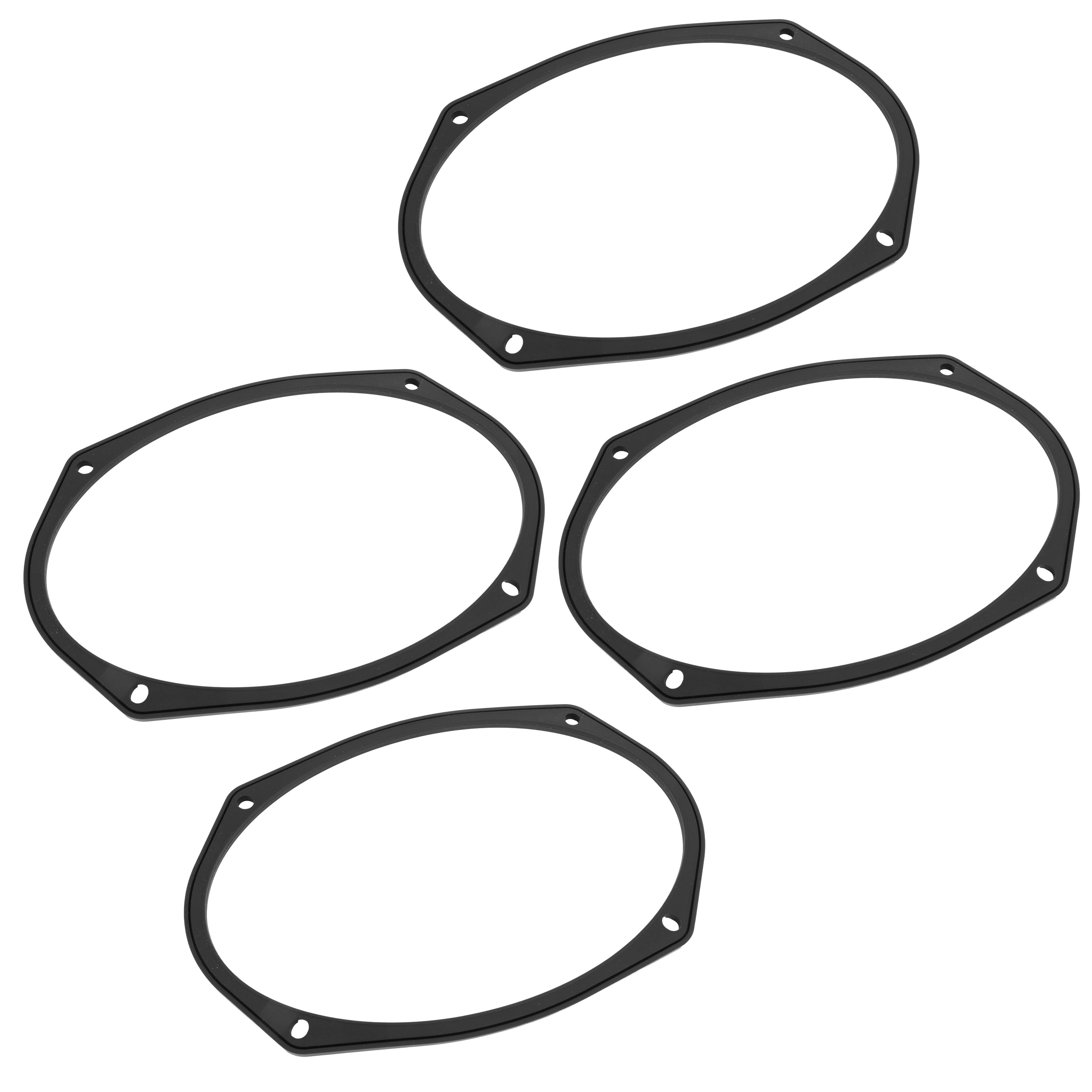 Alt View 7. NVX - XFHD69L 400W RMS 6x9in XF-Series 2-Ohm Saddlebag Lid Speakers for Select 1998-up Harley Davidson Motorcycles.