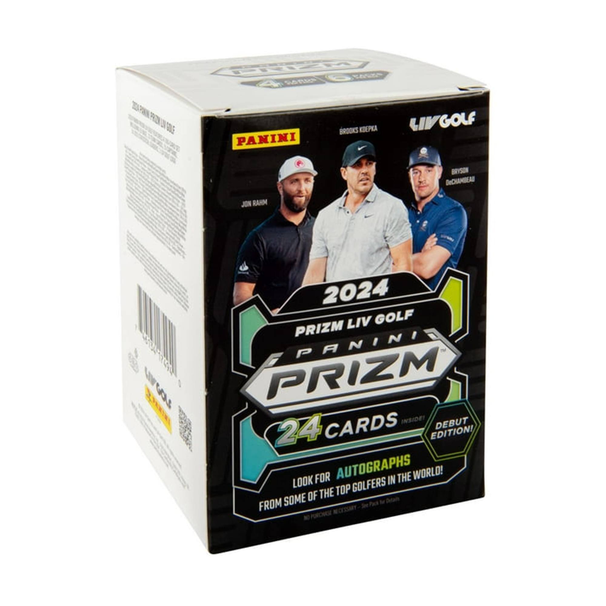 PHIL SARRA, SOE PANINI, BROOKS KEPKA, LIV GOLF, BRYSON DECHAMBEAU, JUN RAHM, n00 2024 LIV GOLF PRIZM PANINI PRIZM INSIDE DEBUT 24 CARDS EDITION! FOR AUTOGRAPHS IN THE WORLD! LOOK FOR AUTOGRAPHS FROM SOME OF THE TOP GOLFERS IN THE WORLD!