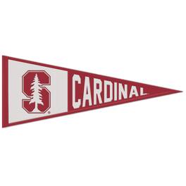 WinCraft - Stanford Cardinal 13" x 32" Wool Primary Logo Pennant - Multicolor