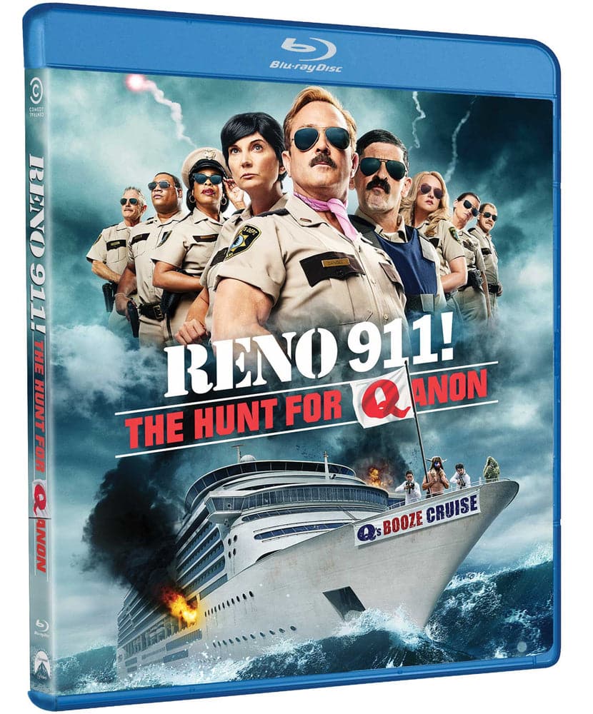 Front. Reno 911! The Hunt for QAnon   - BluRay.