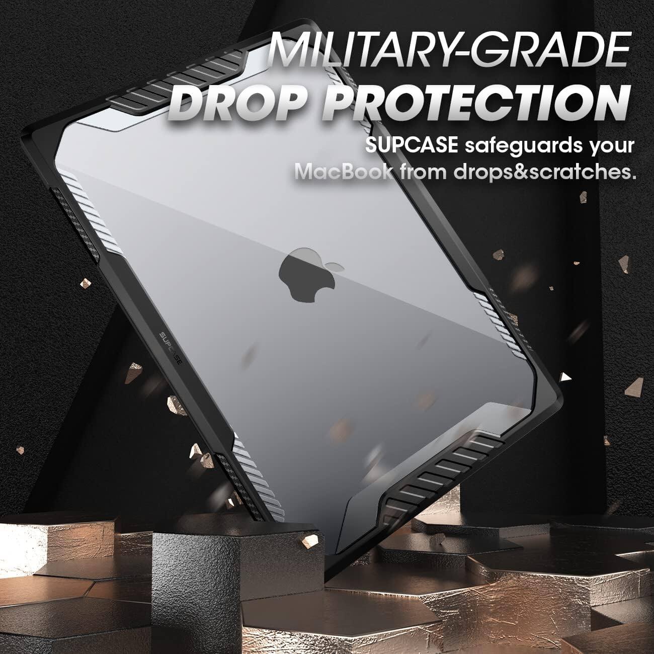 MILITARY-GRADE DROP PROTECTION  
SUPCASE safeguards your MacBook from drops & scratches.