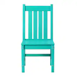 WestinTrends - Malibu Outdoor Patio Dining Chair - Turquoise