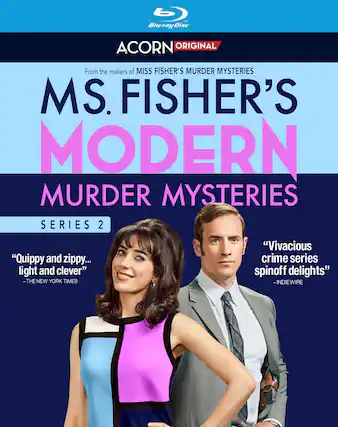 Front. Ms. Fisher's Modern Murder Mysteries: Series 2 - BLU-RAY.