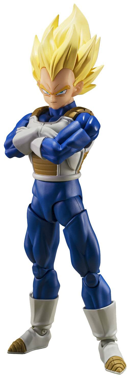 Angle. Bandai - 5.5" Super Saiyan Vegeta (Dangerous Pride) - Dragon Ball Z - Tamashii Nations S.H.Figuarts.