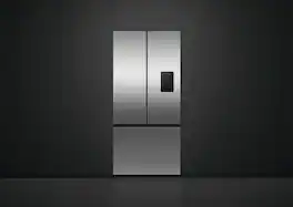 Fisher & Paykel - Counter-Depth 18 cu. Ft. Smart French Door Refrigerator with Ice and Water - Stainless Steel
