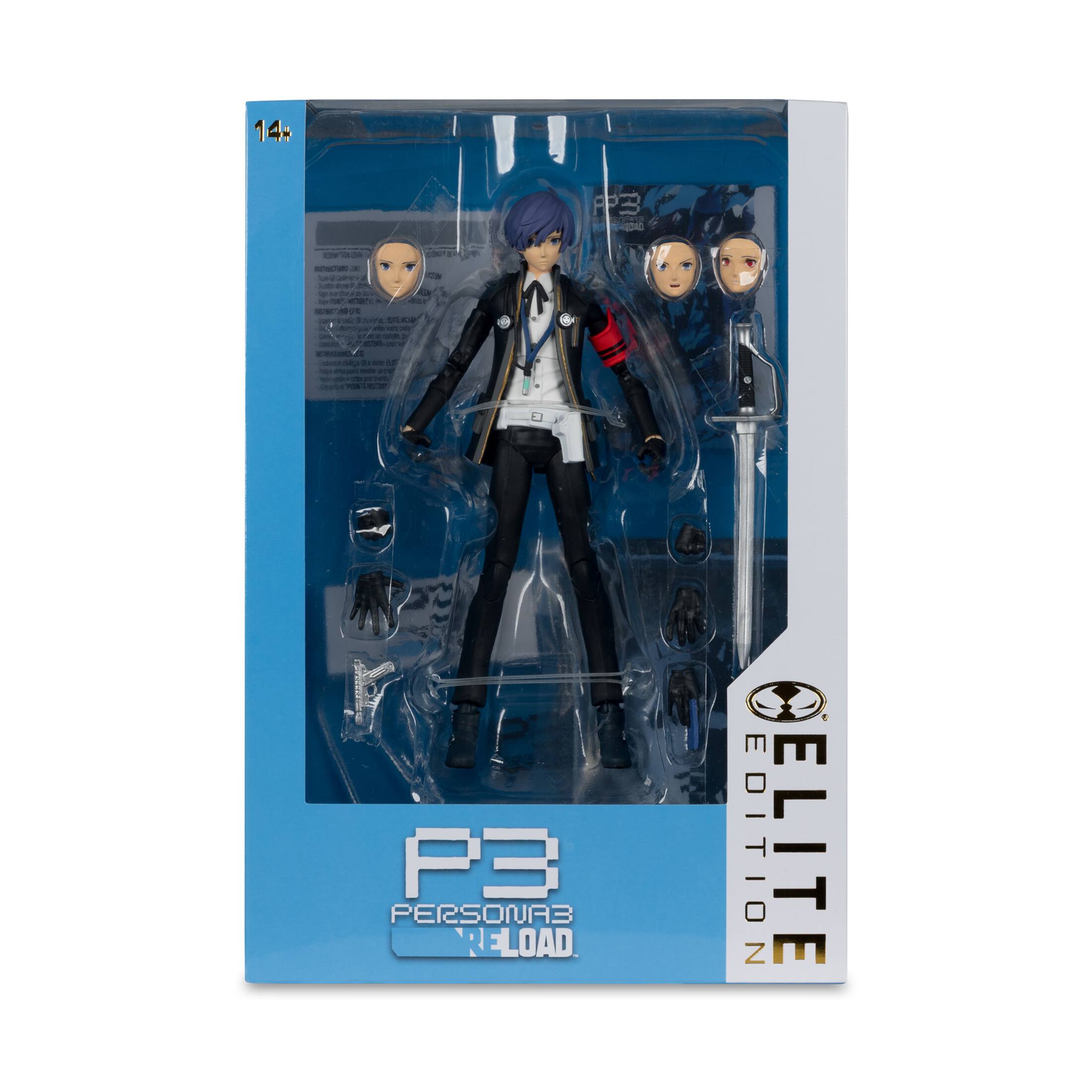 The text on the image is grouped and corrected as follows:

14: P3 - e Persona 3 Elite Edition