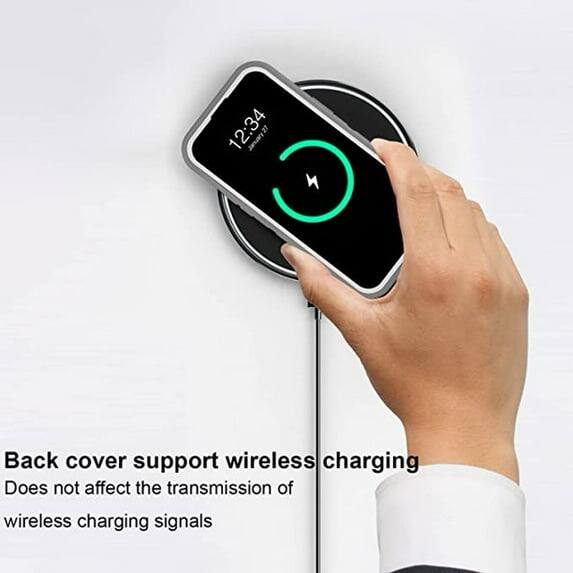 12:34, Back cover support wireless charging, Does not affect the transmission of wireless charging signals