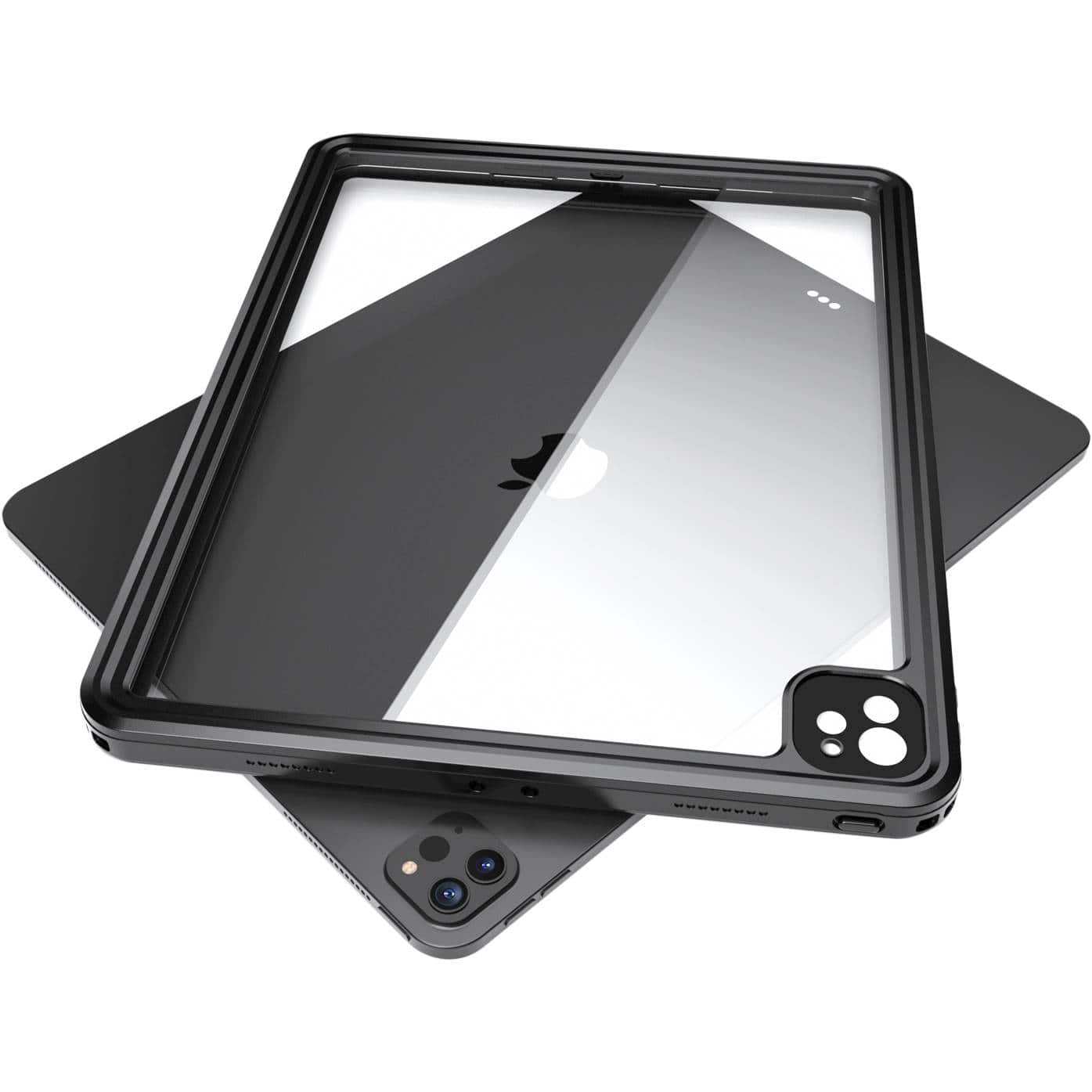Alt View 11. SaharaCase - Water-Resistant Case for Apple iPad Pro 12.9 (4th, 5th, and 6th Gen 2020-2022) - Black.