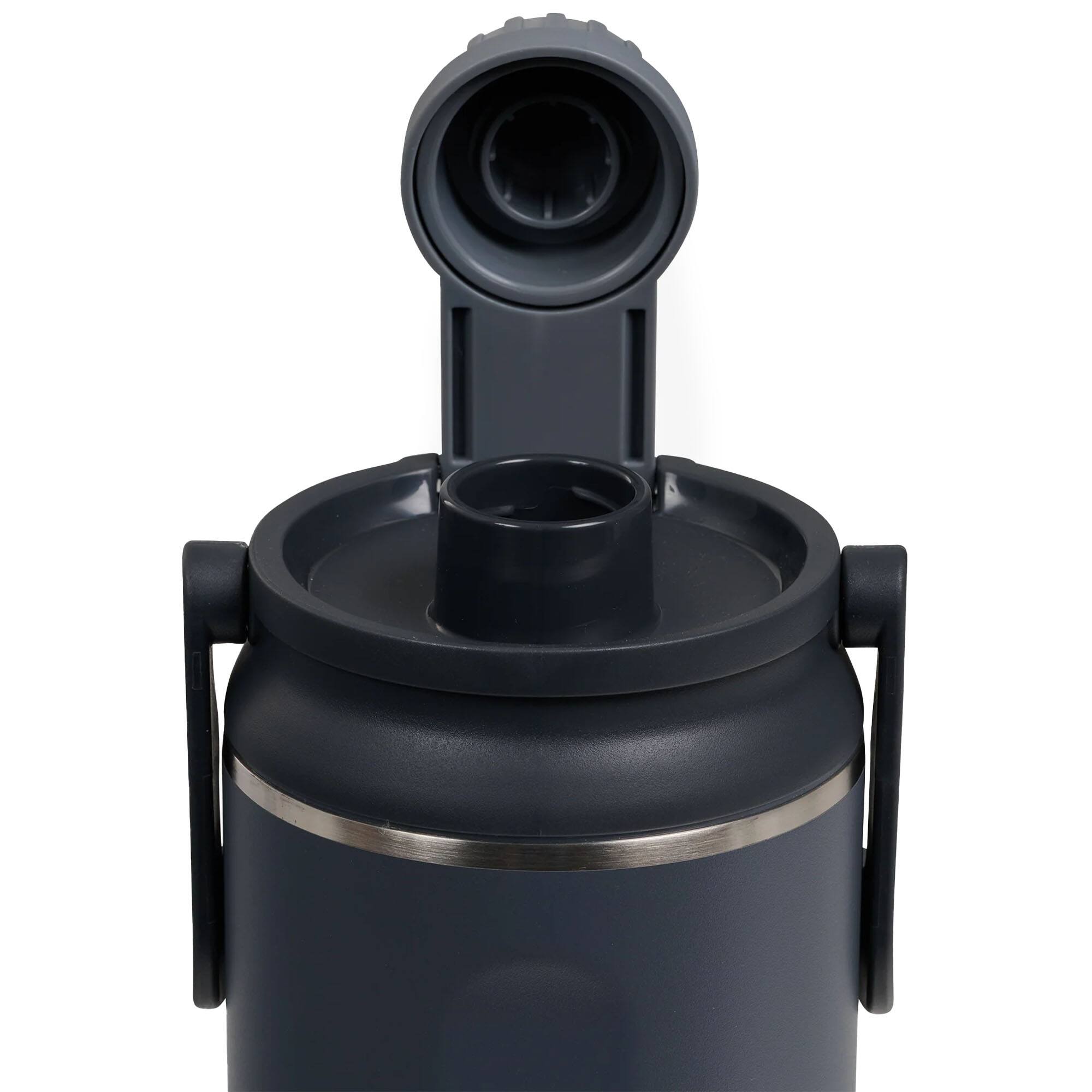 Alt View 5. Igloo - IGLOO 46 oz. Twist ‘n’ Chug Stainless Steel Bottle, Carbonite - Carbonite.