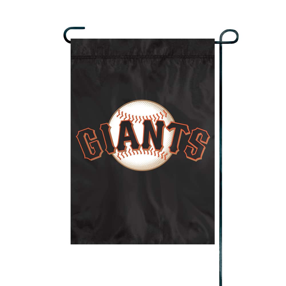 Party Animal - San Francisco Giants 15" x 10.5" Applique Garden/Window Flag - Multicolor